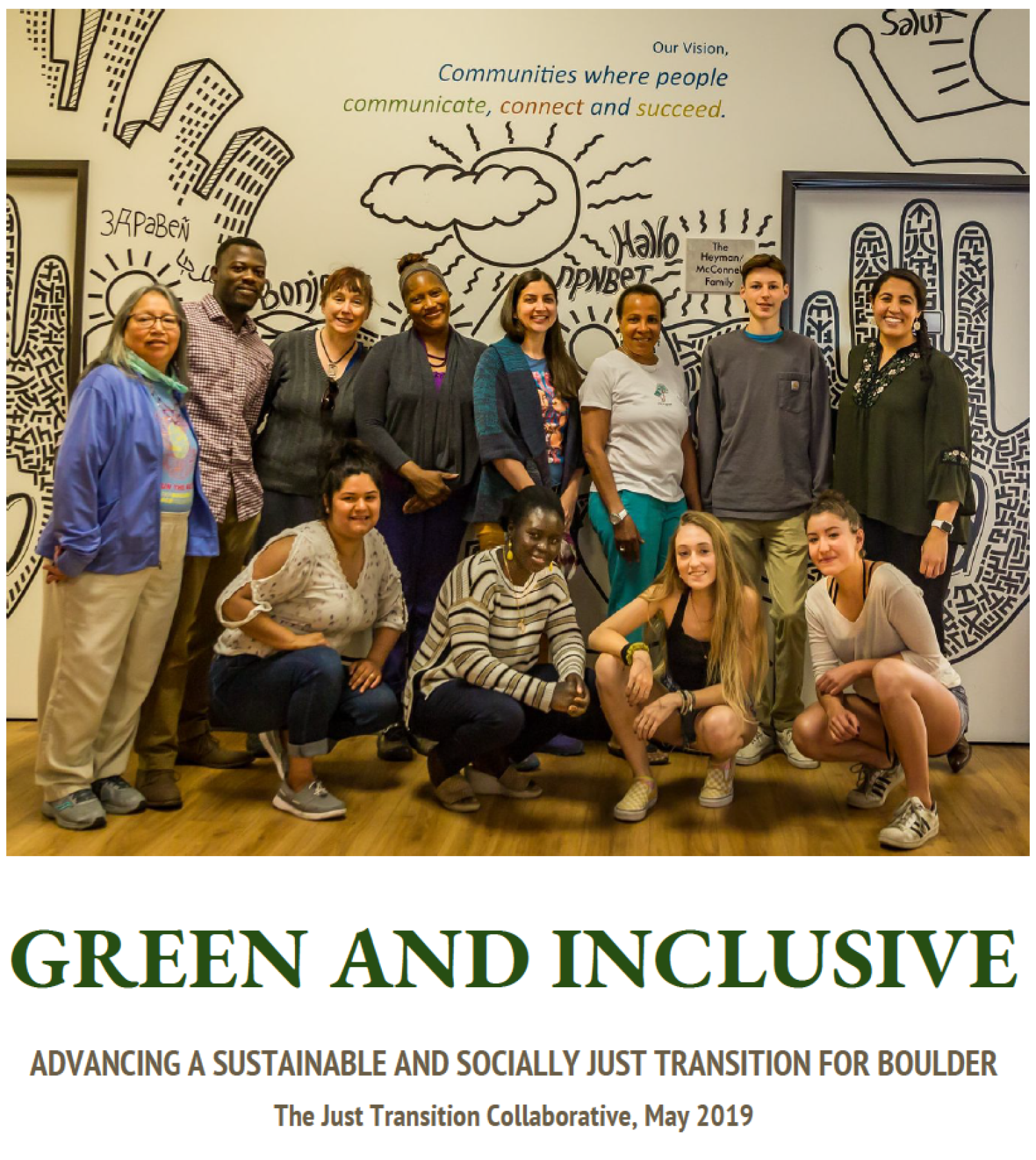 Green & Inclusive Report Front Page