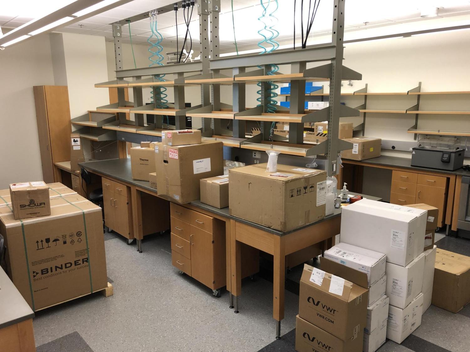 Reopening boxes in the lab