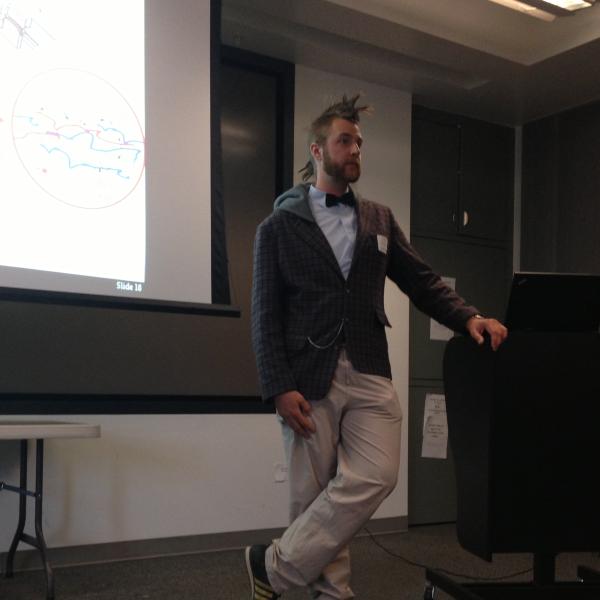 Jim presenting at GEARRS.