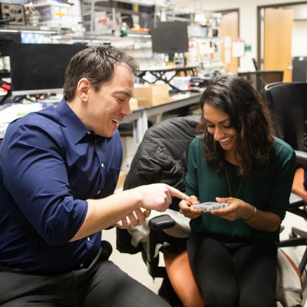 Vani Sundaram and Mark Rentschler in the AMTL