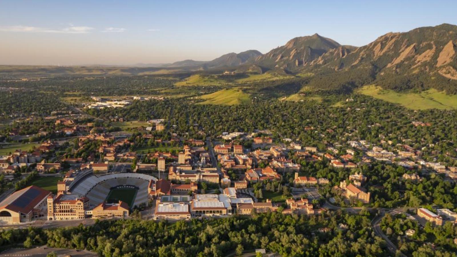 University of Colorado Boulder panoramic