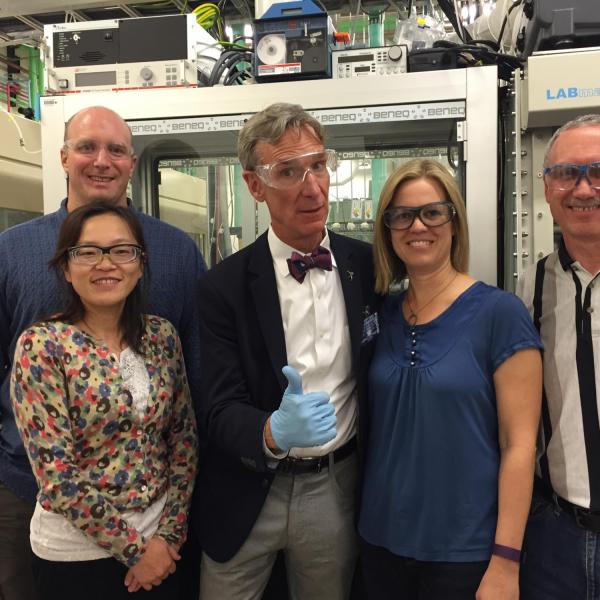 Chunmei Ban, Bill Nye, and 3 others