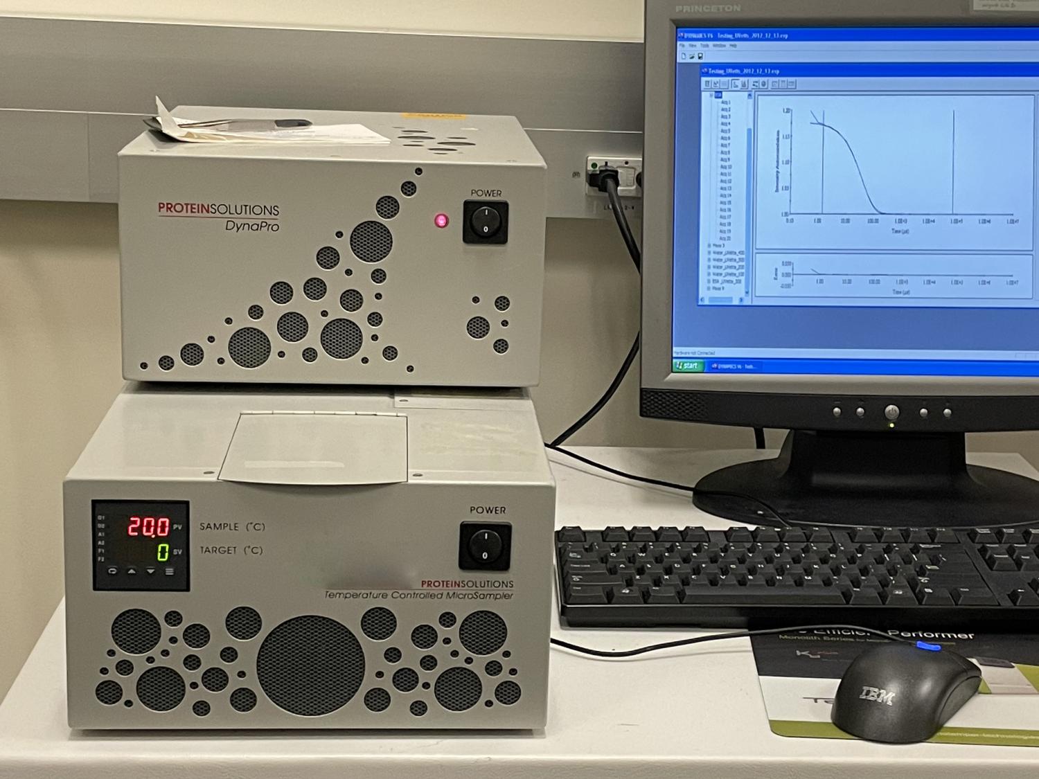 Titan Pro DLS instrument