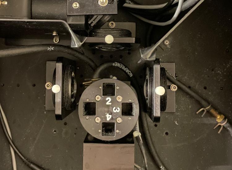 four cuvette turret