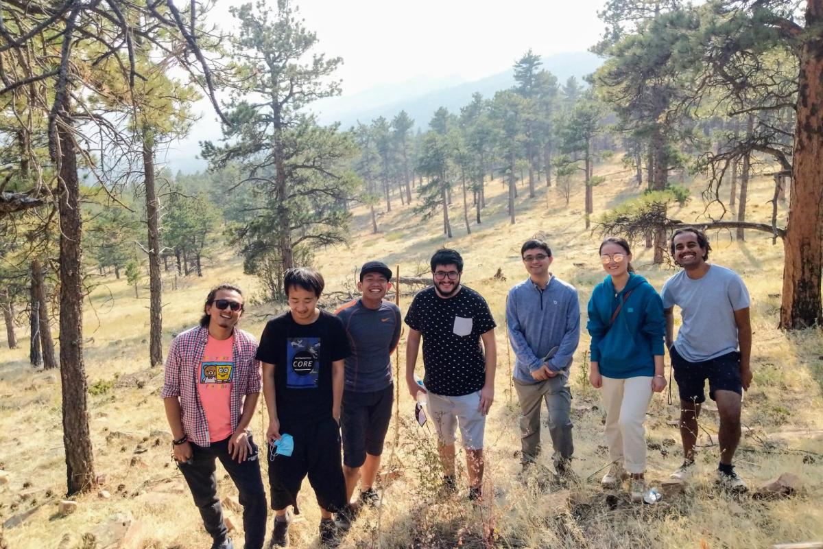 Lab Hiking