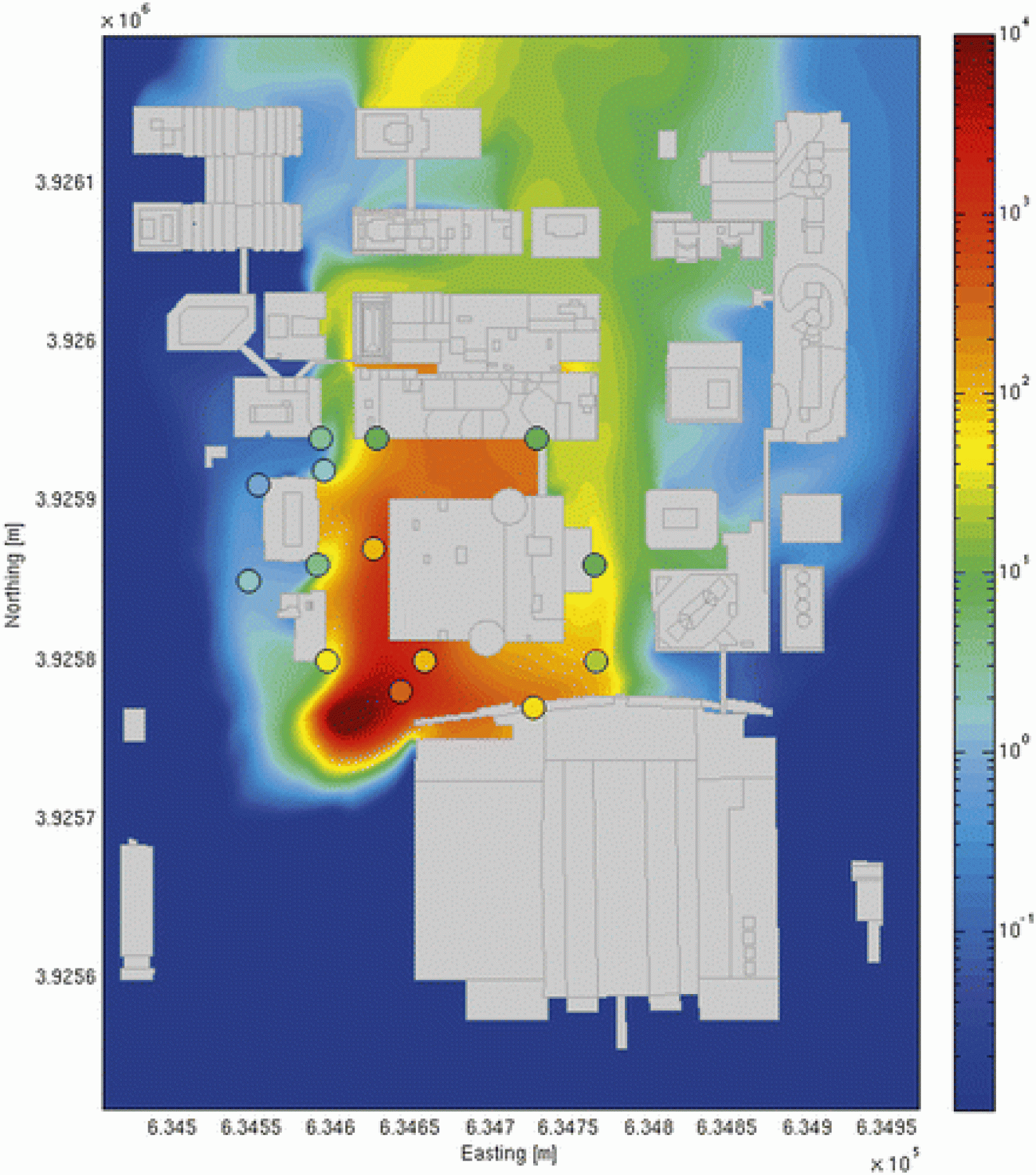 Urban dispersion: Fig 13 of Lundquist, Chow, Lundquist 2012