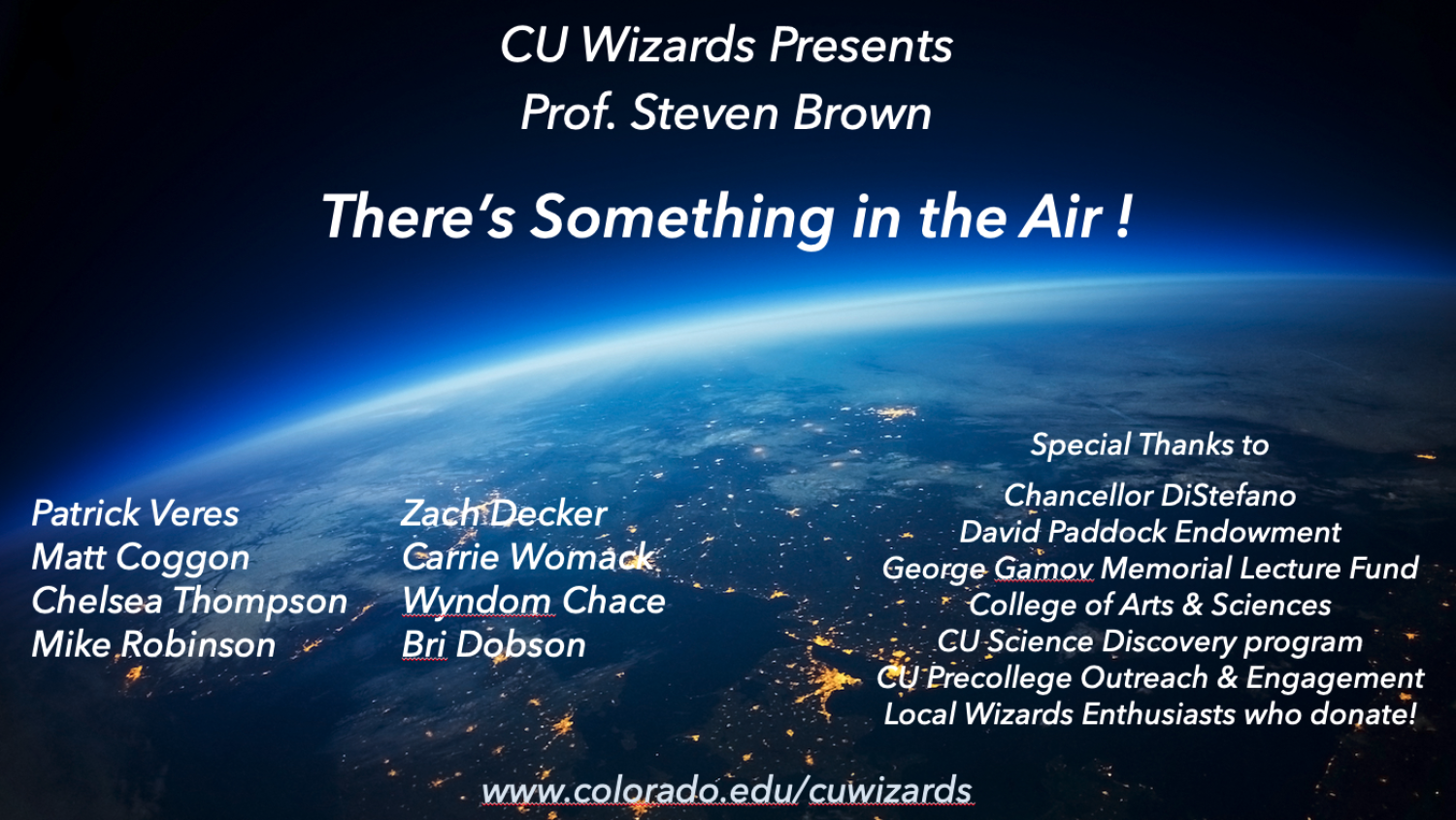 CU Wizards Show 2021