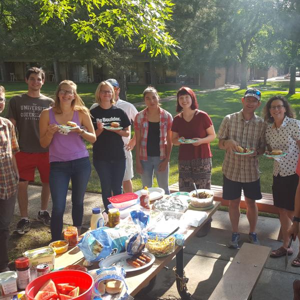 Cameron Lab summer BBQ