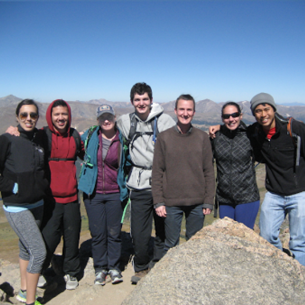 Cameron Lab on Mt Bierstadt