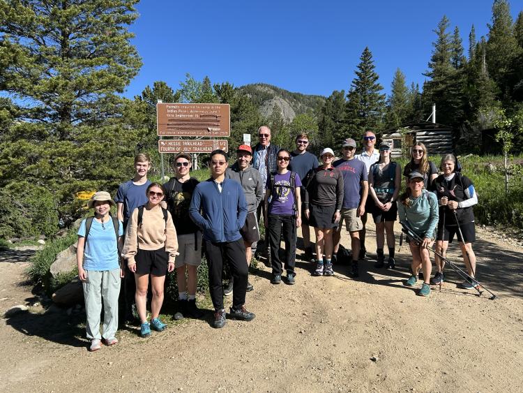 Beginning of Hike