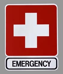 Emergency sign