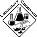 Lab clean-up sign