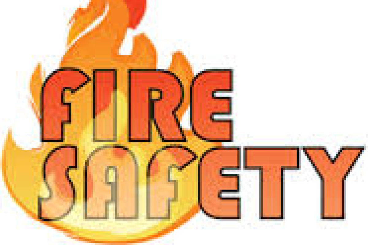 Fire safety logo