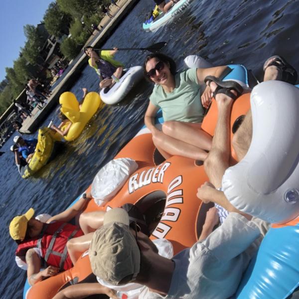 2022 Lake day at lab retreat in Grand Lake, CO