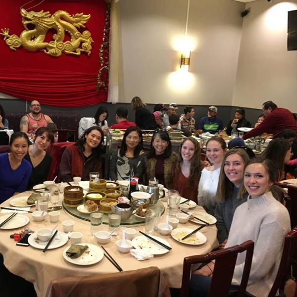Three generations of RAs: We went out for dimsum together!