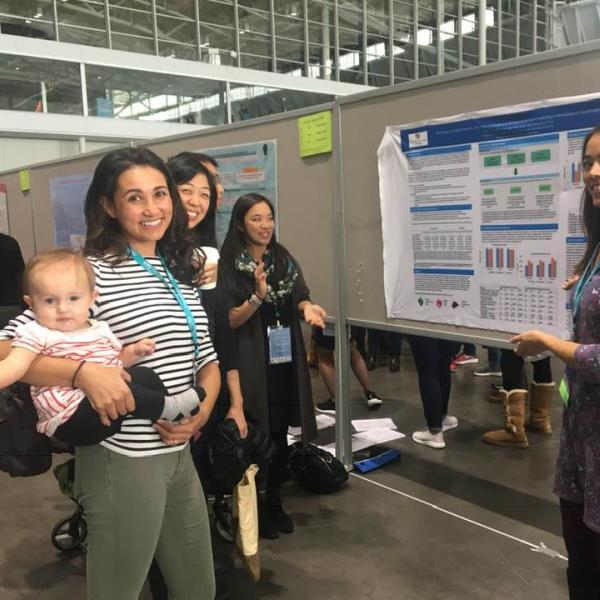 Grad students at ASHA 2019