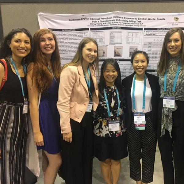 Lab group photo at ASHA 2019, Orlando, FL
