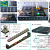 A multifunctional soft robotic shape display with high-speed actuation, sensing, and control