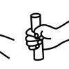 Different grasps that require palmar sensing