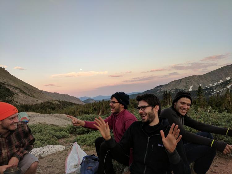 Ryan, Steven, Thomas, Izzy South Arapaho 2017