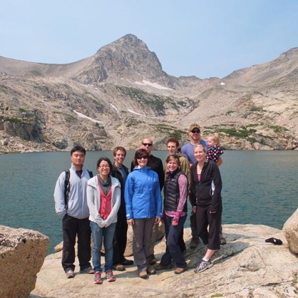 Blue Lake, Indian Peaks Wilderness, Group Hiking Trip (August, 2012)