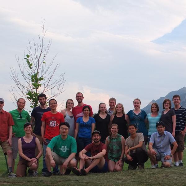 Group with Friends and Family (June, 2015)