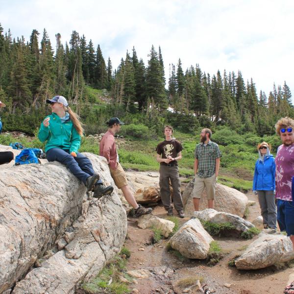 Group Hike at Lake Isabelle (July 2017)