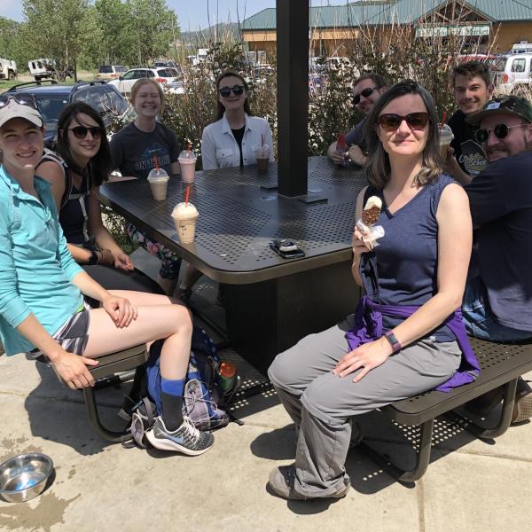 Post-Hike Ice Cream in Nederland (June 2021)