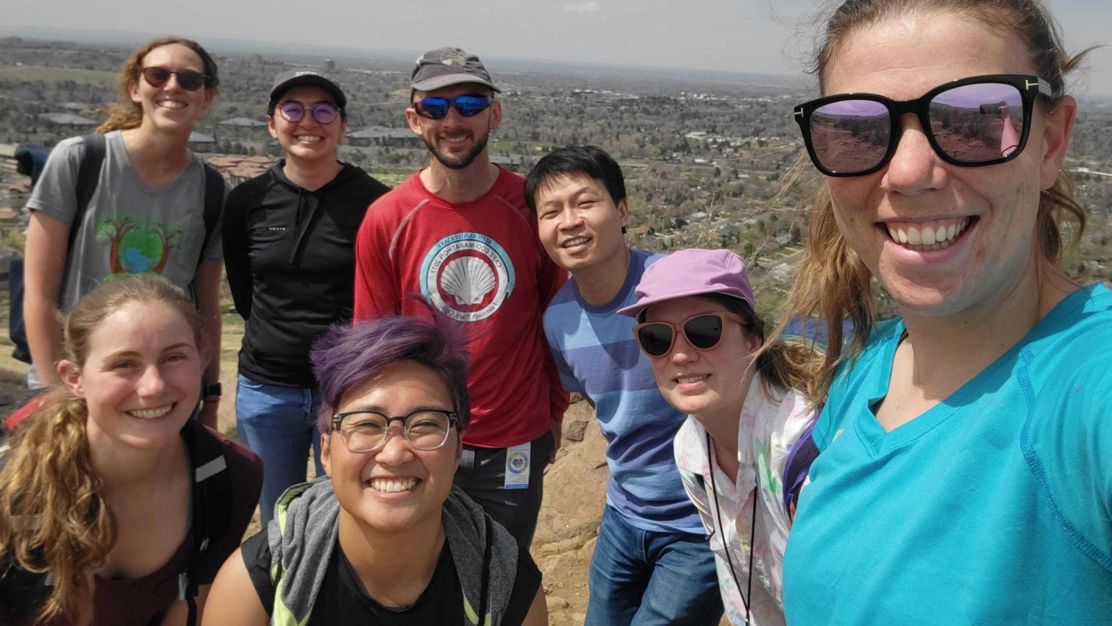 April Monthly Mountain Meeting in 2022 with some NREL folks.