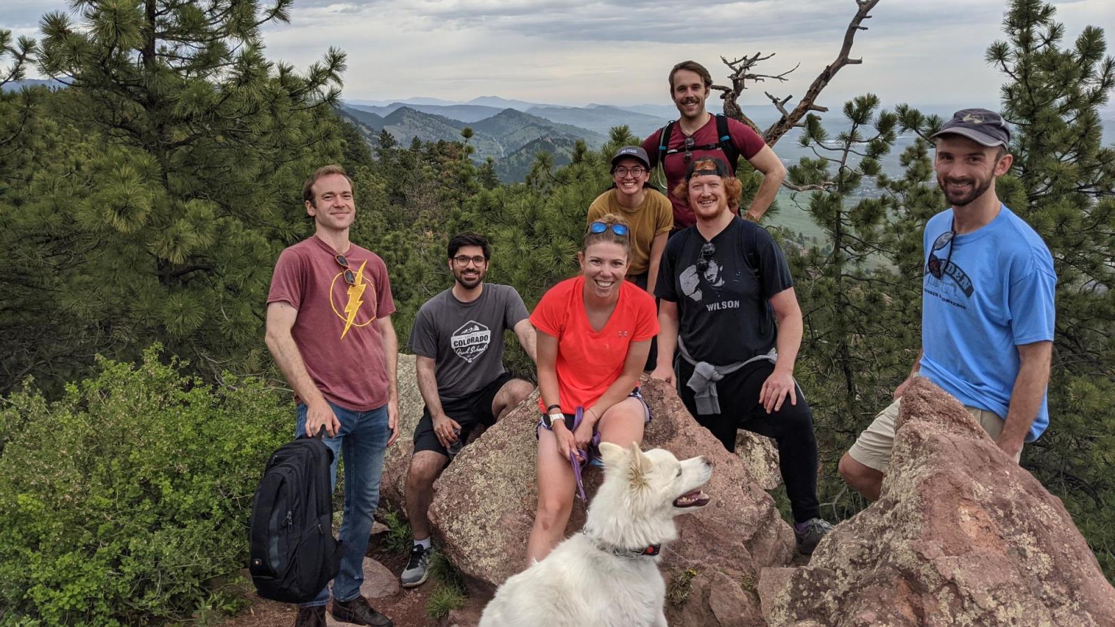 Another photo of our May Monthly Mountain Meeting in 2021.