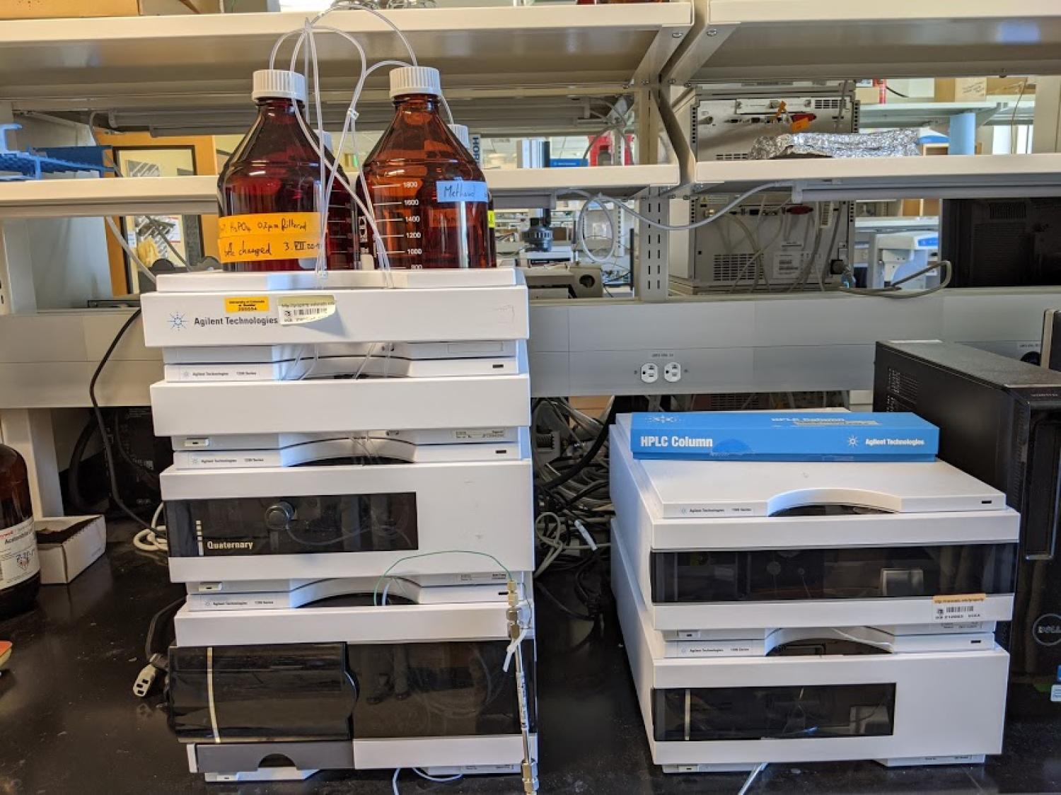 HPLC Agilent 1200 Series With Ultraviolet/Visible Detector