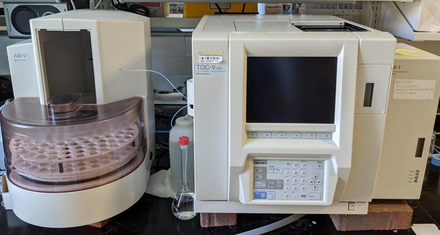Shimadzu TOC-Vcsh / TN Analyzer