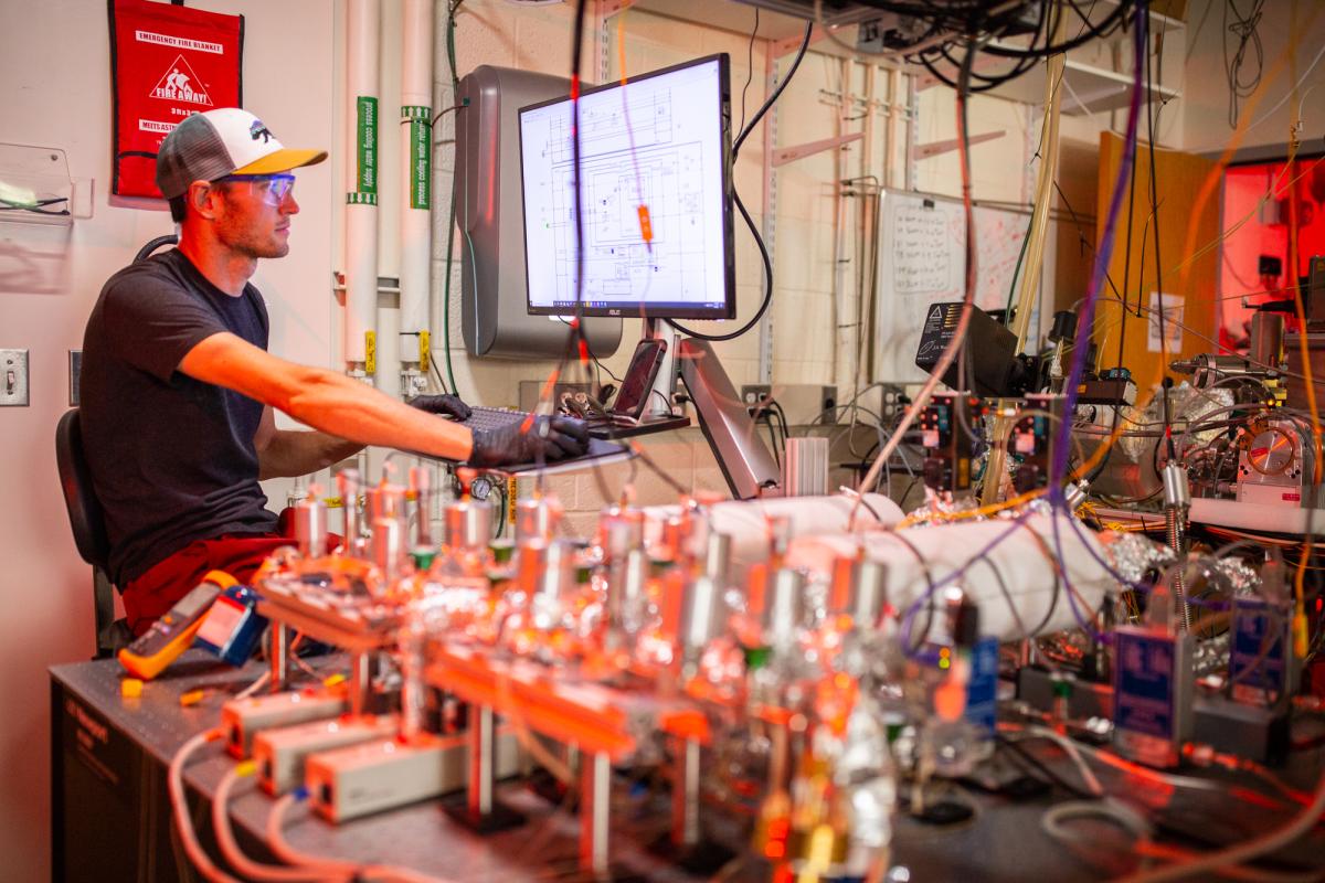 David Zywotko at Hot-Wall Viscous-Flow Reactor with In Situ QCM; Atomic Layer Deposition, Atomic Layer Etching, Quartz Crystal Microbalance