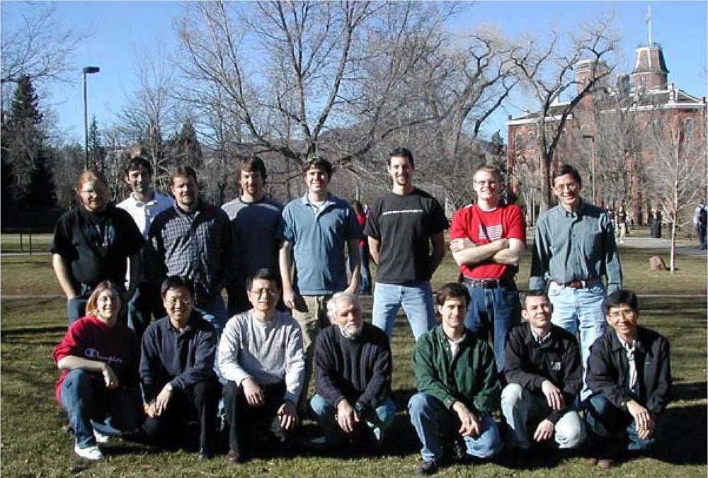Past Group Photo xxxx; University of Colorado at Boulder, Steven M. George Research Group