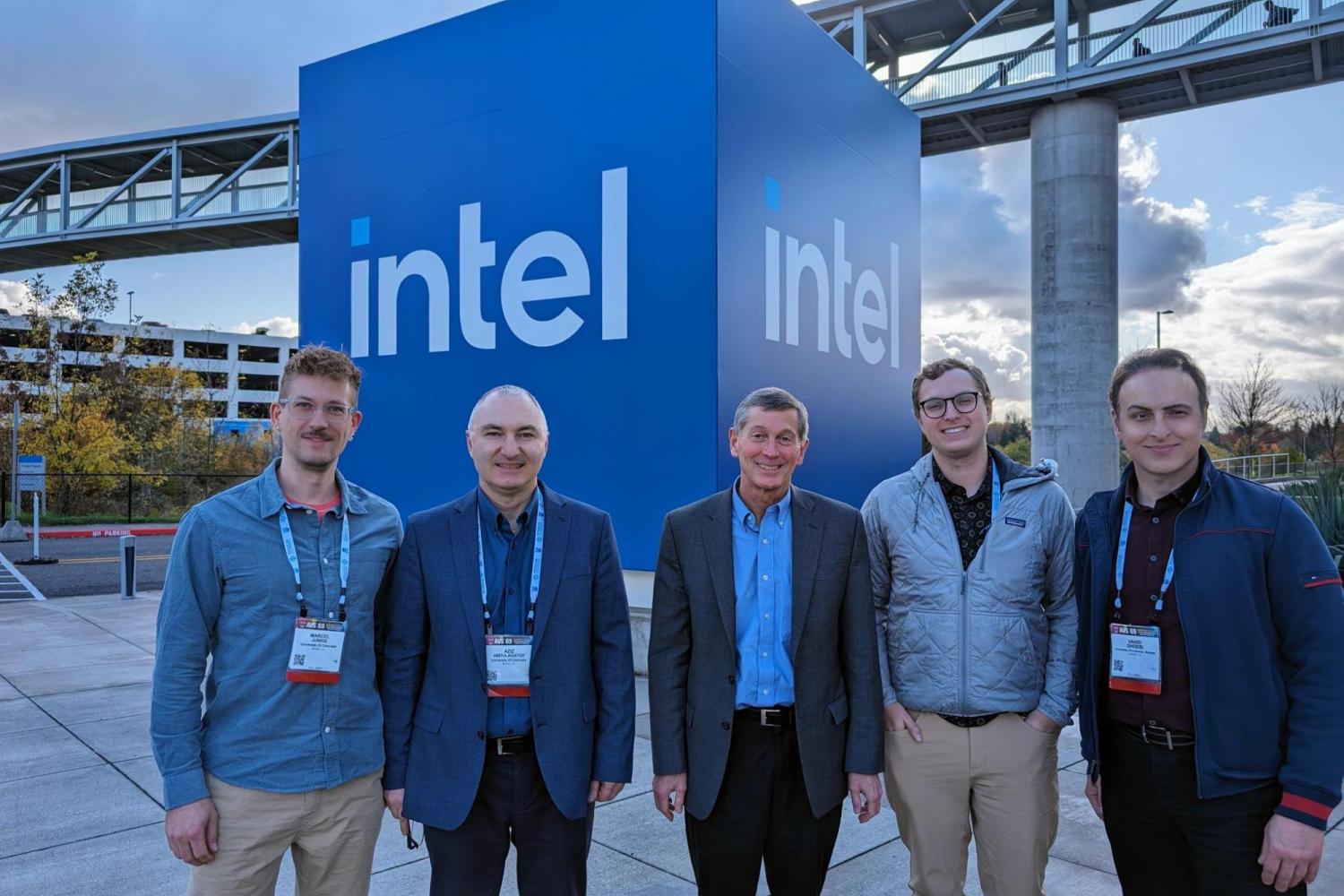 George Group visiting Intel