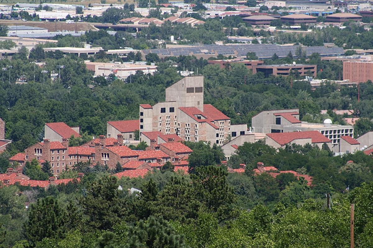 Engineering Center from Flatirons