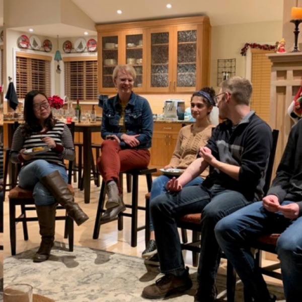 December, Lab Holiday Party. Merry Christmas!