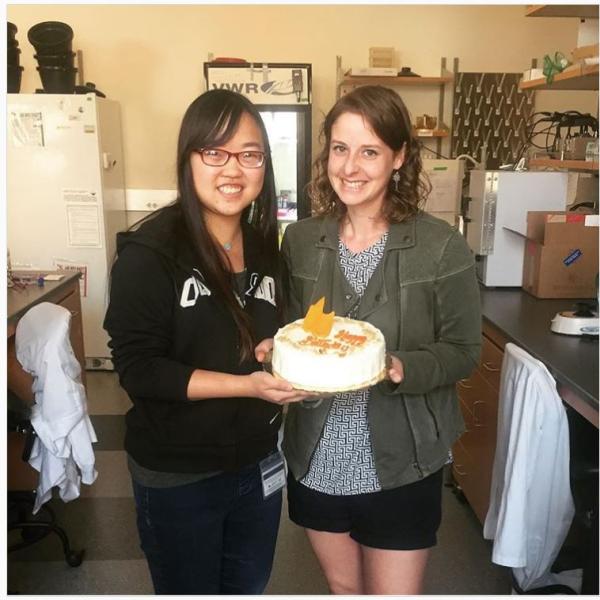 August, Happy Birthday to our Graduate Student and Mentor Georgi!
