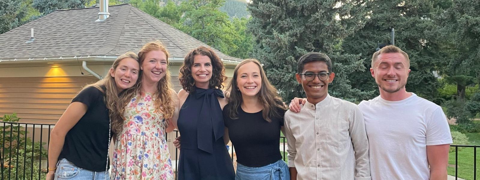 GPO celebrating near Flatirons
