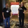 Emma and Manjeet at the conference