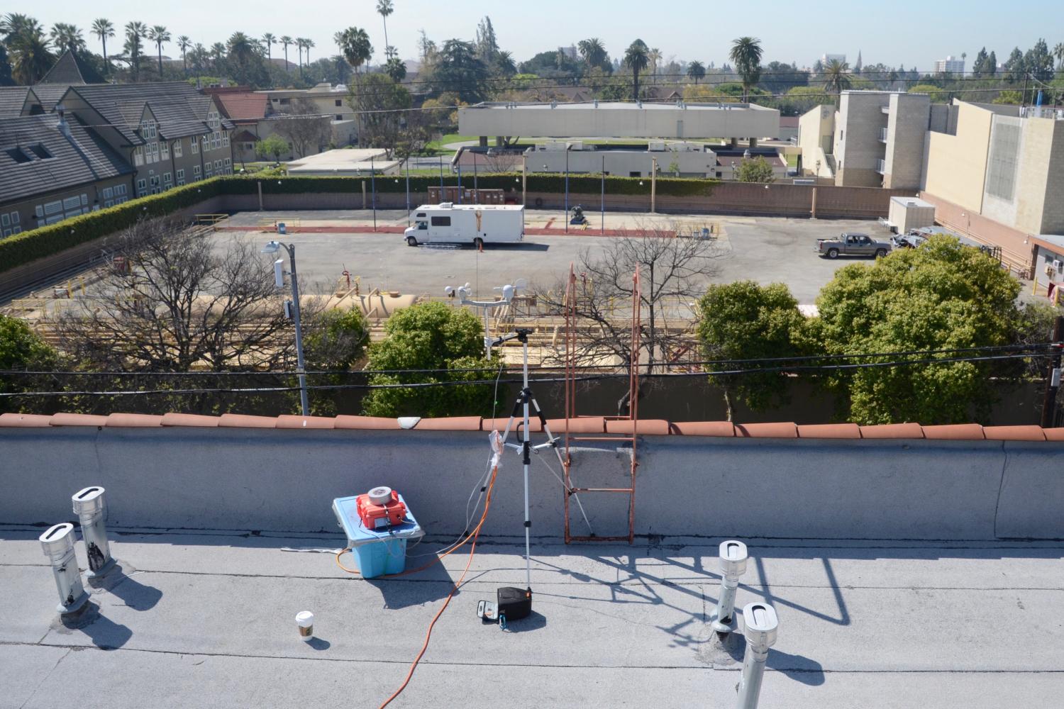 y-pod on LA rooftop