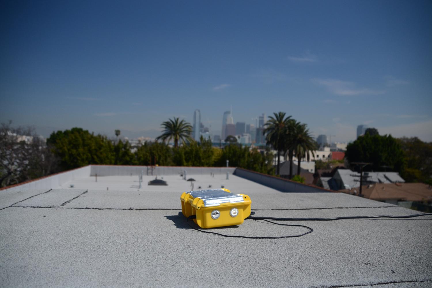 Pod on roof in LA