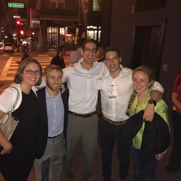 Exploring San Francisco at the 2016 AIChE conference.