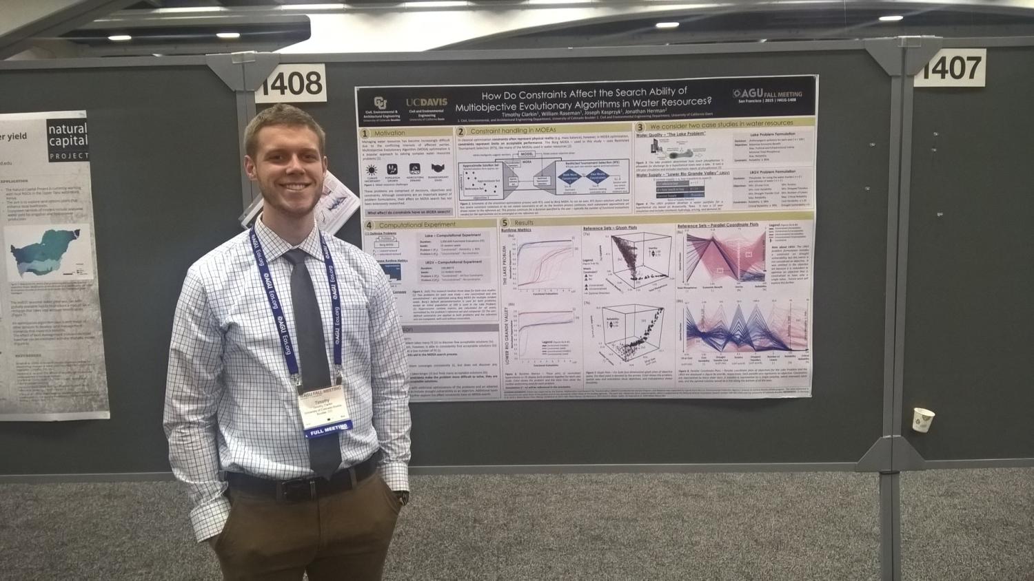 Tim Clarkin presents at AGU 2015