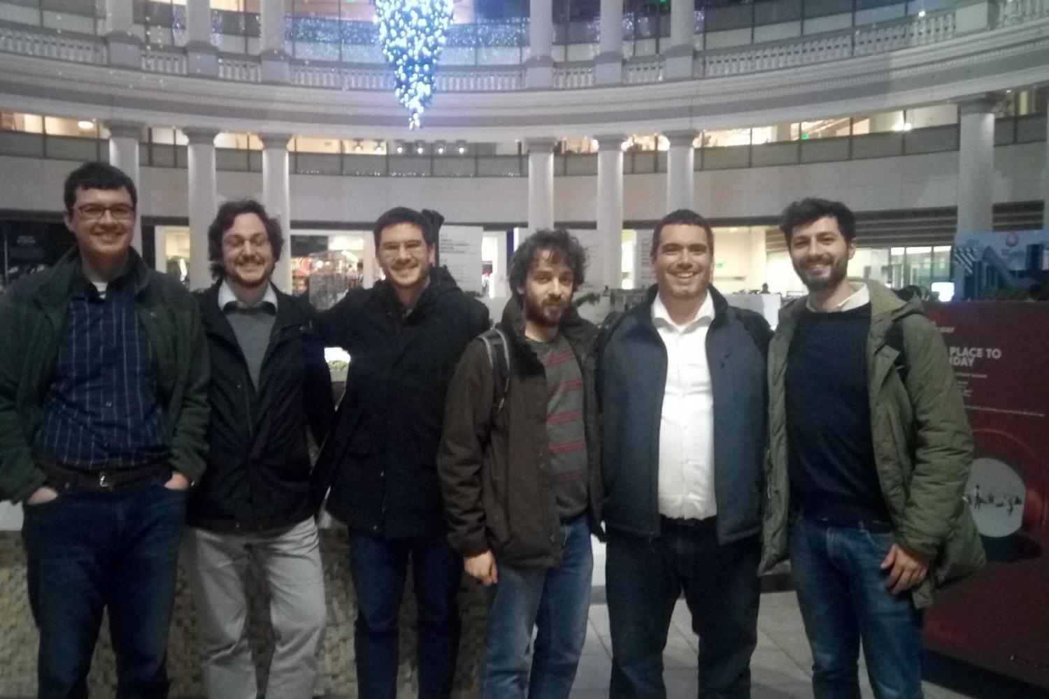 Colleagues at the AGU meeting in San Francisco