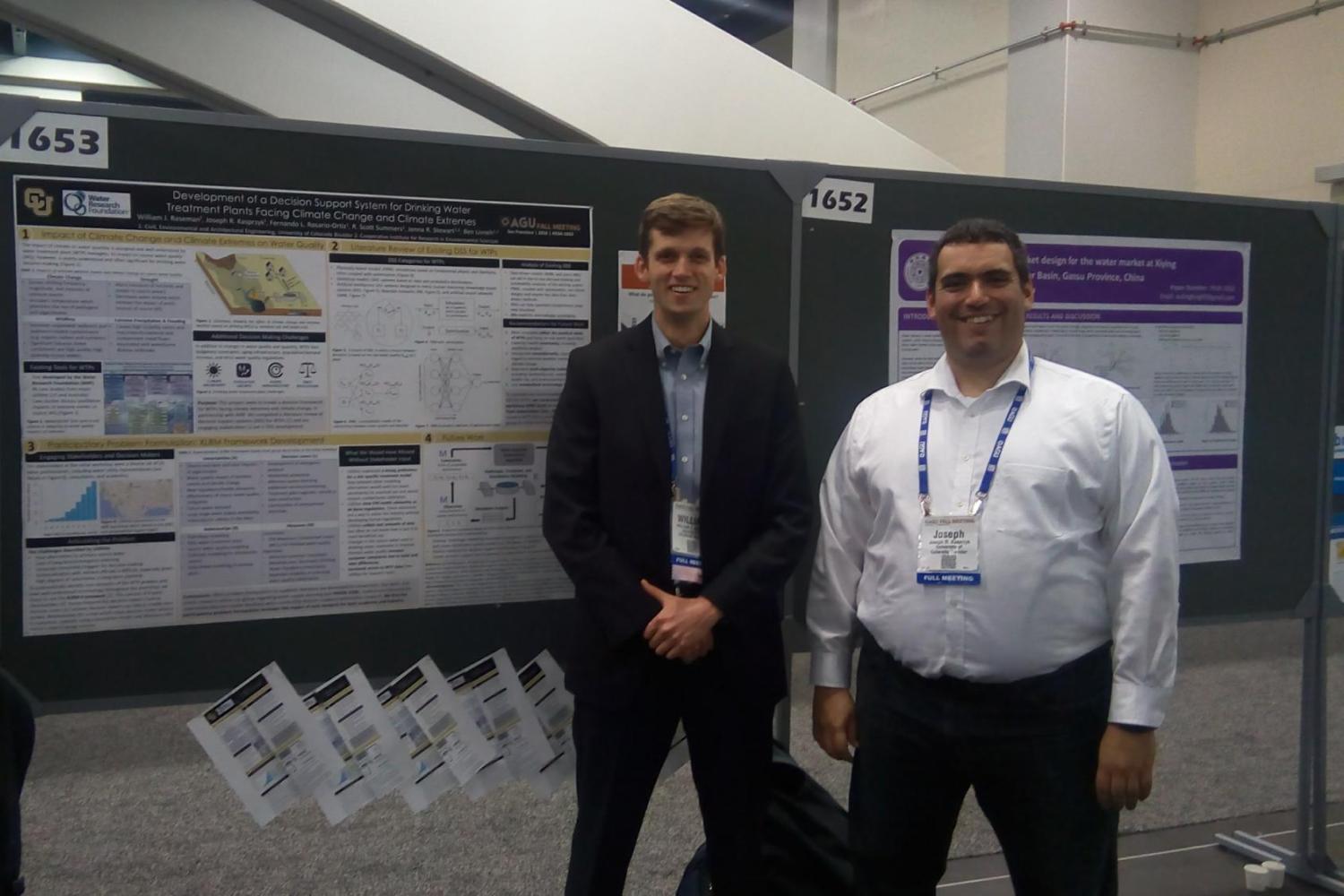 William Raseman and Prof. Kasprzyk
