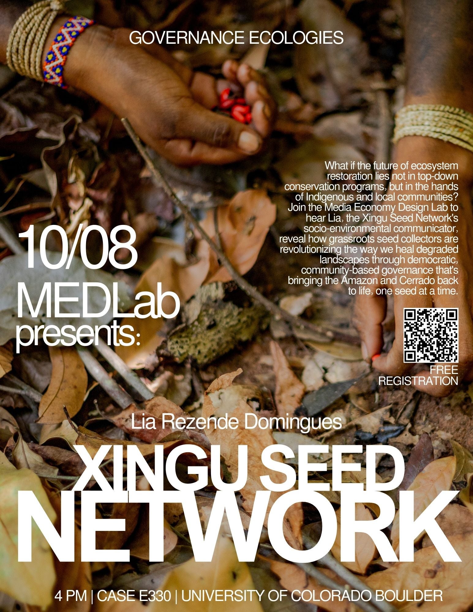 Poster for Seeds of Democracy: Learning from the Xingu Network