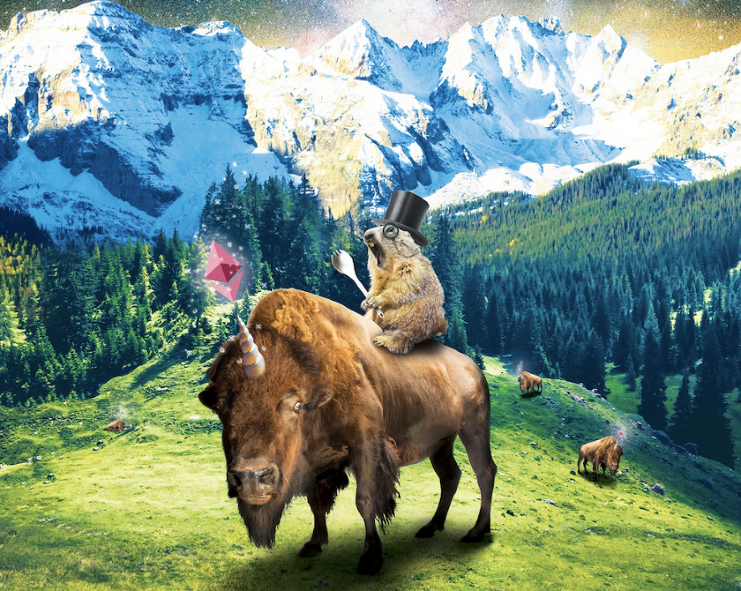 Bufficorn mascot