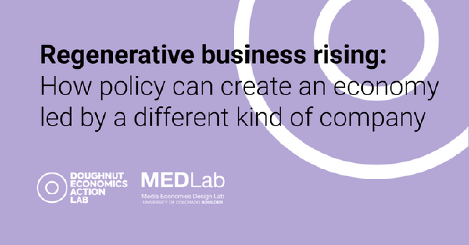 Regenerative Business Rising cover