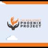 Main Street Phoenix Project logo over clouds